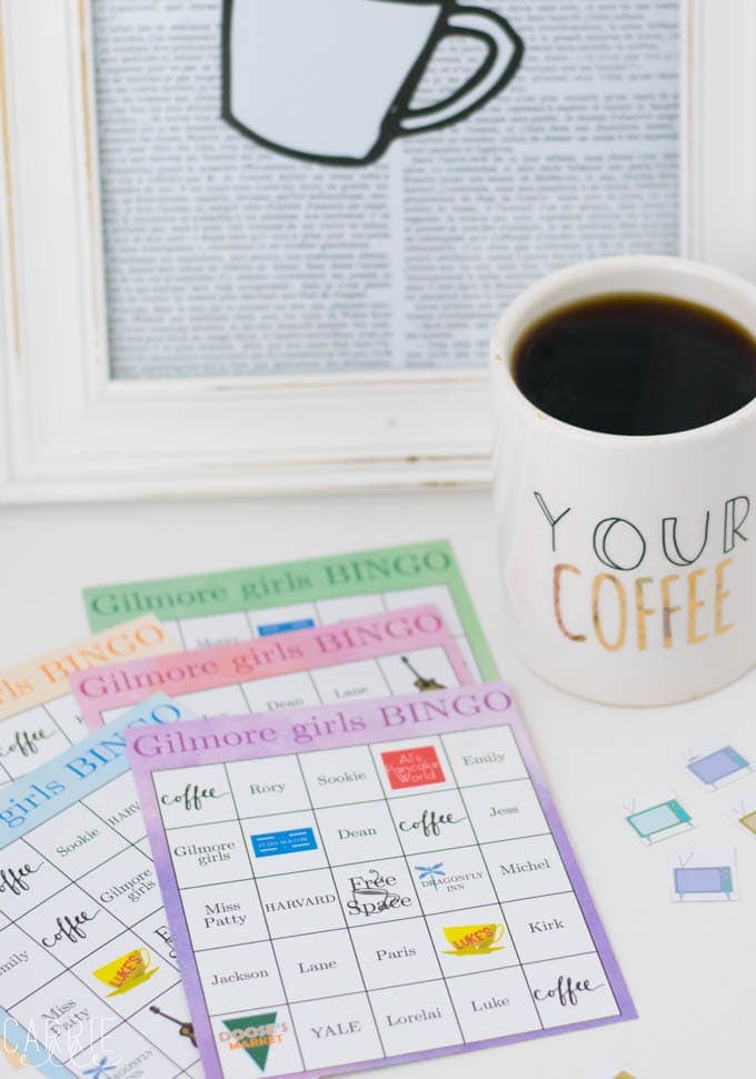 Get Your Gilmore On: Printable Gilmore Girls Bingo Game