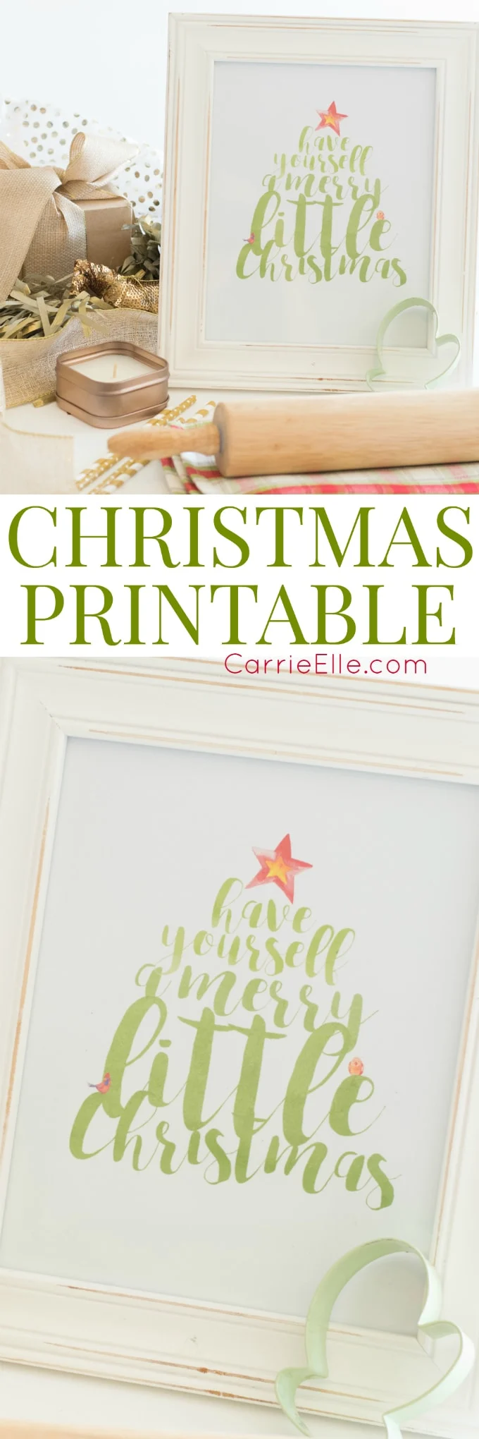 Christmas Printable Wall Art - Tree