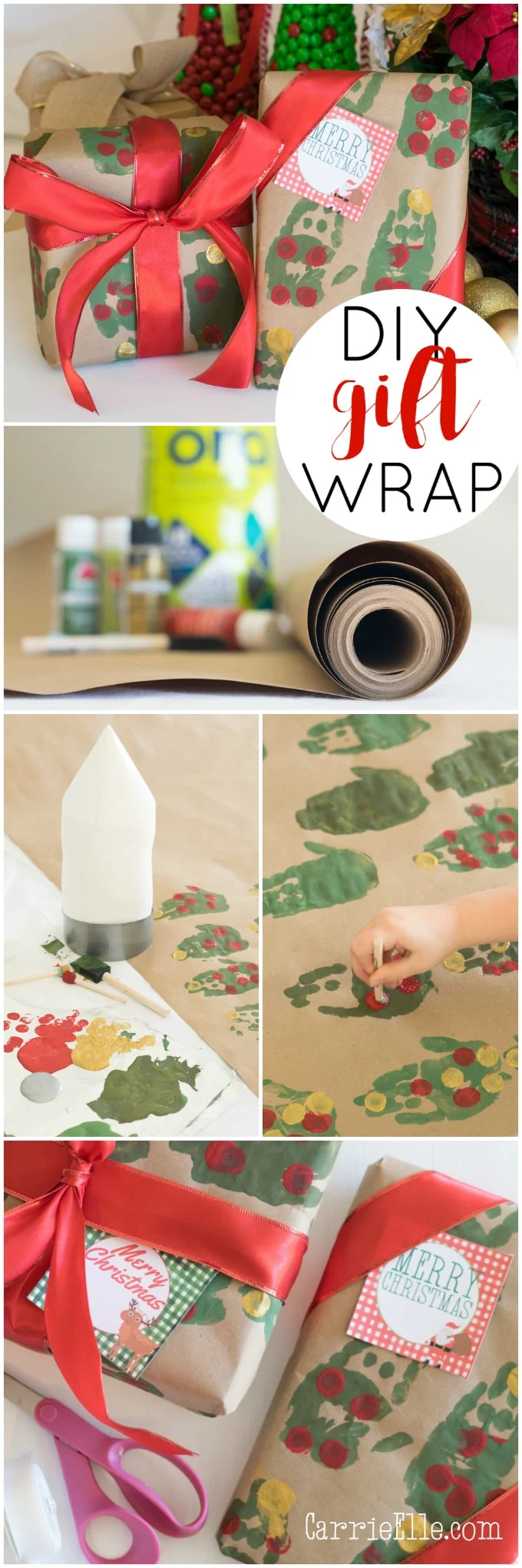DIY Christmas Gift Wrap