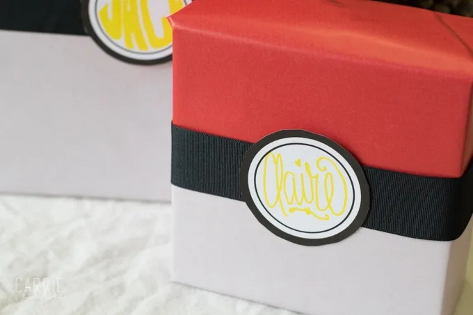 DIY Pokemon Gift Wrap