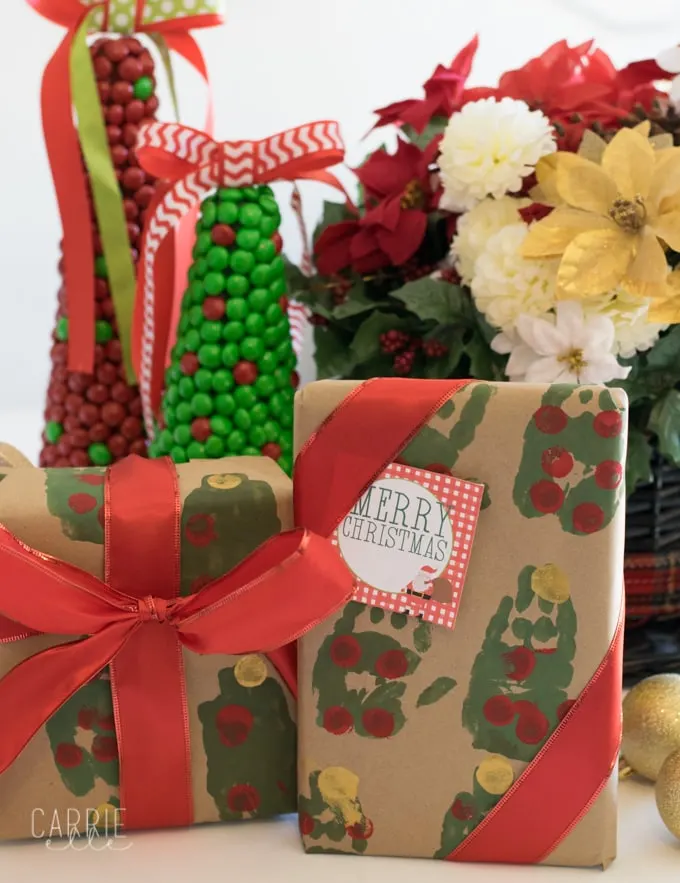 DIY Christmas Gift Wrap