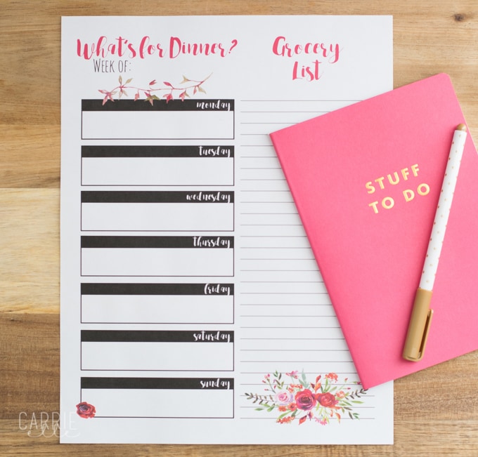 Free Printable Crystal Planner Stickers - Carrie Elle