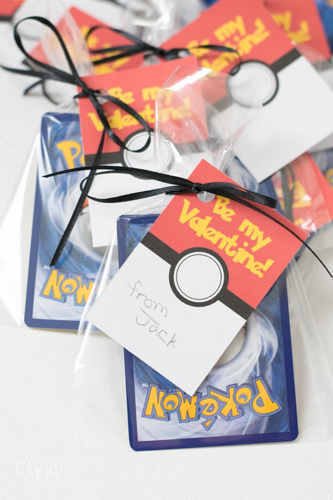 Printable Pokemon Valentines