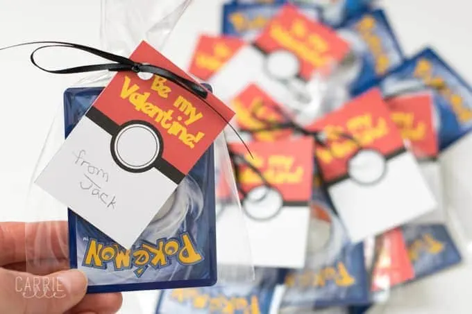 Printable Pokemon Valentines