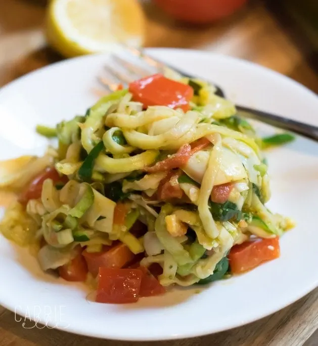 21 Day Fix Zoodles Recipe