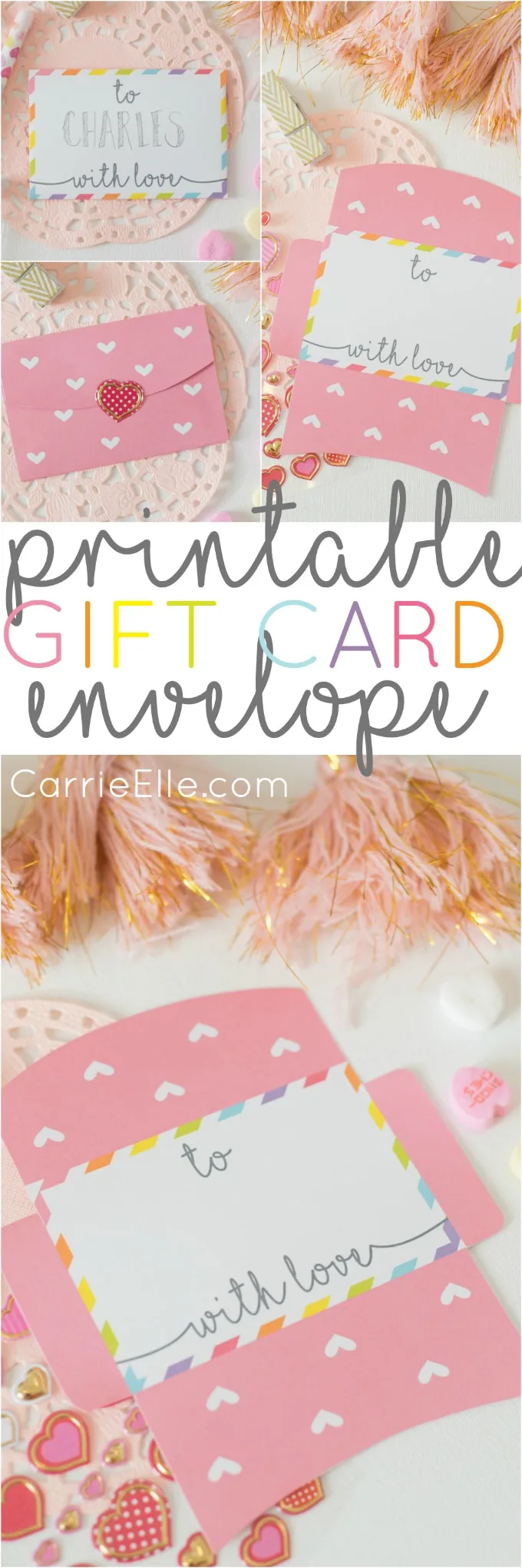 Printable Gift Card Envelope