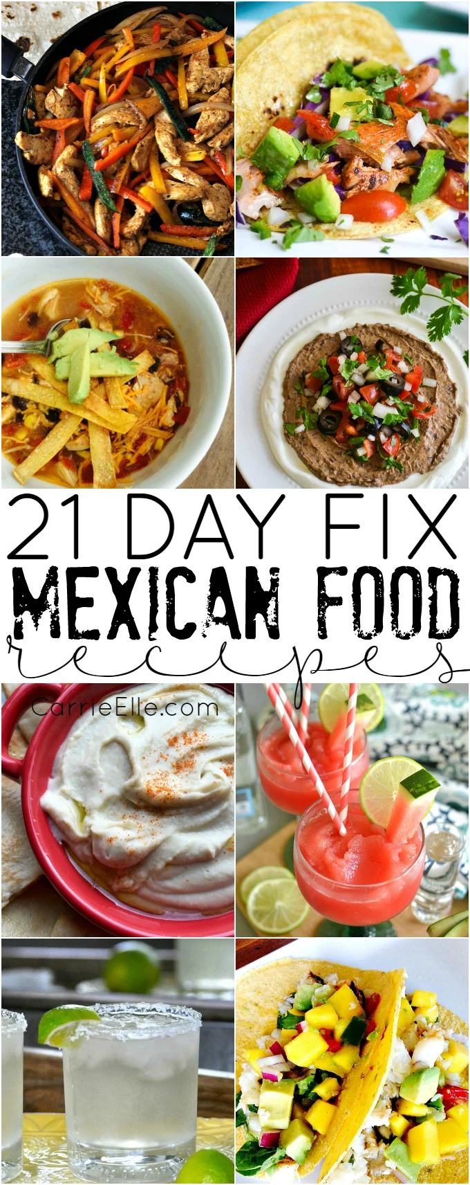 21 Day Fix Mexican Recipes