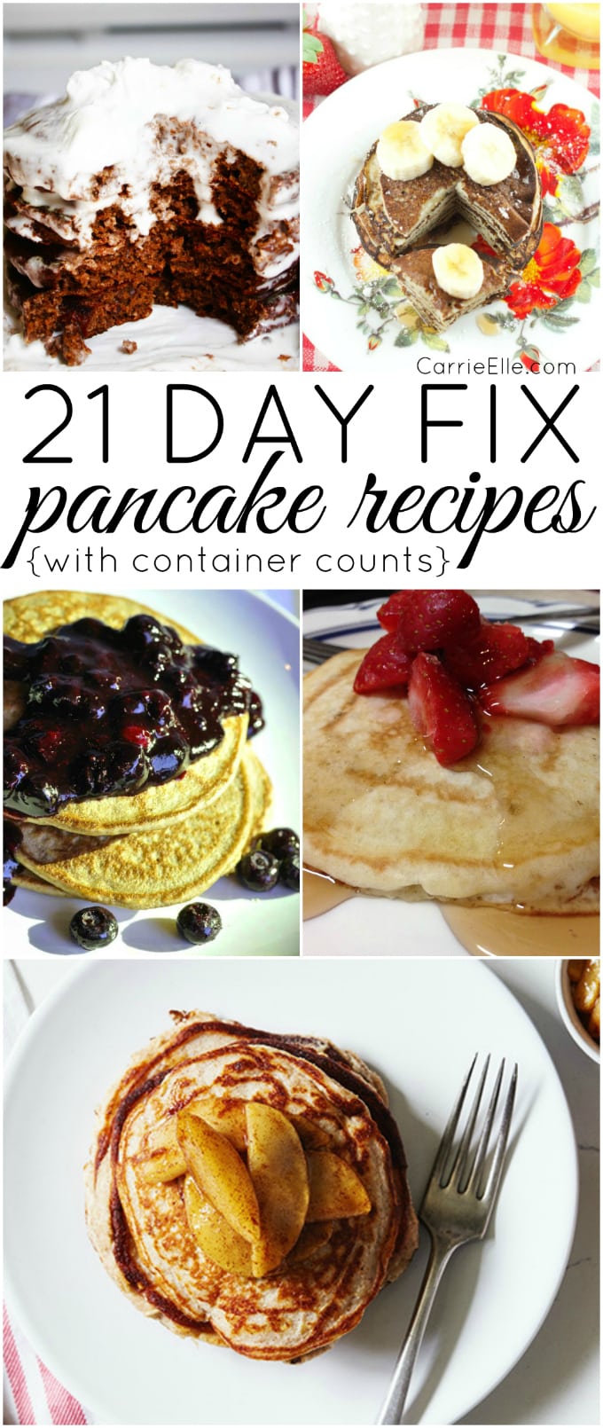 21 Day Fix Pancake Recipes