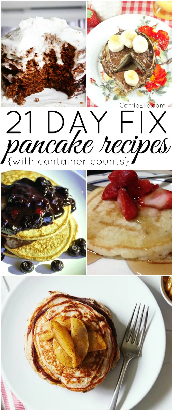 21 Day Fix Pancake Recipes