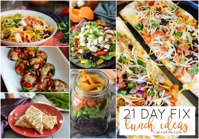 What a Day of Meals on the 21 Day Fix Looks Like.