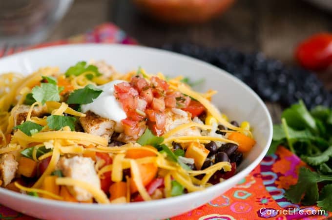 Chicken Burrito Bowls