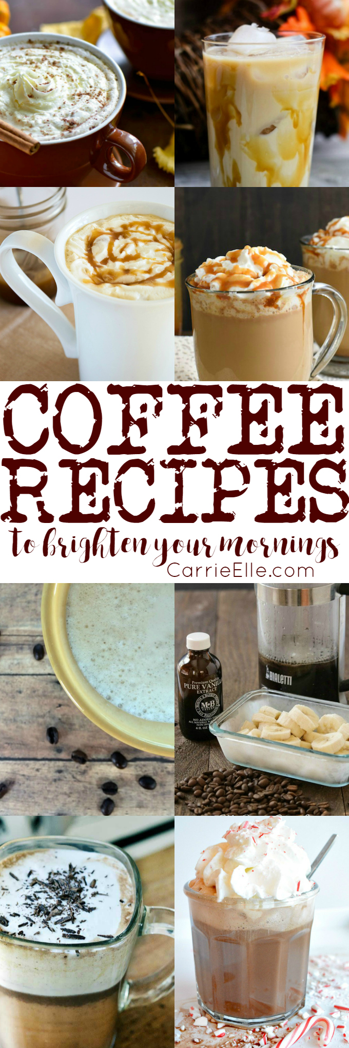 Creative Coffee Recipes - Carrie Elle