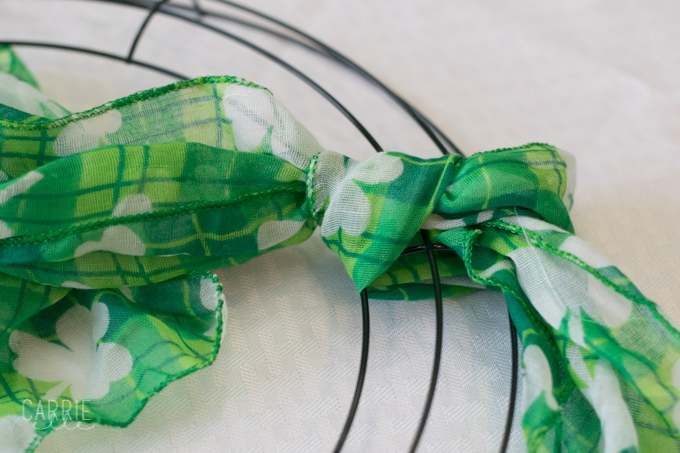 Easy St. Patrick's Day Wreath