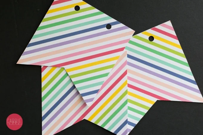 Printable Rainbow Banner