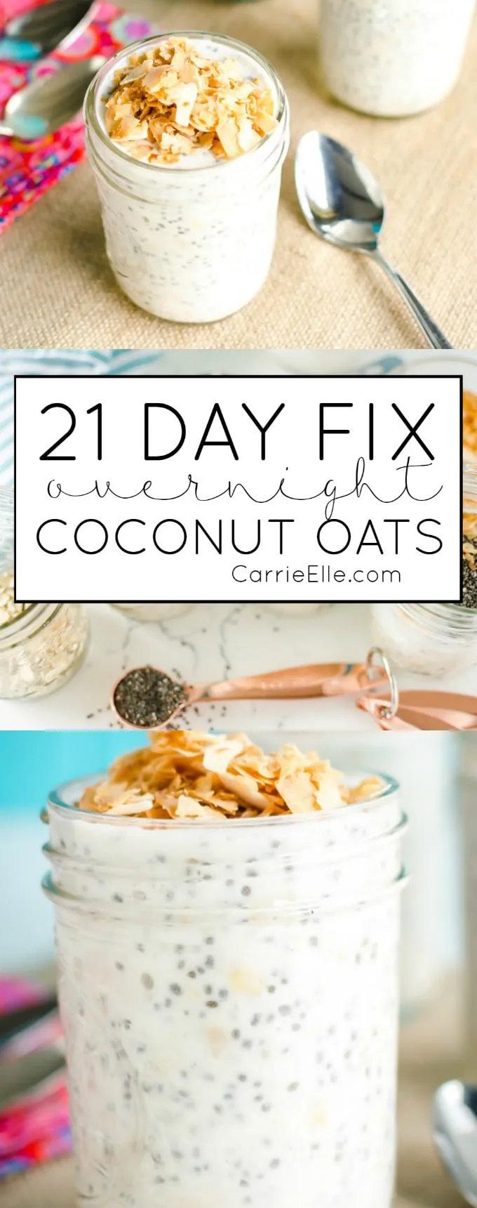 21 Day Fix Coconut Overnight Oats