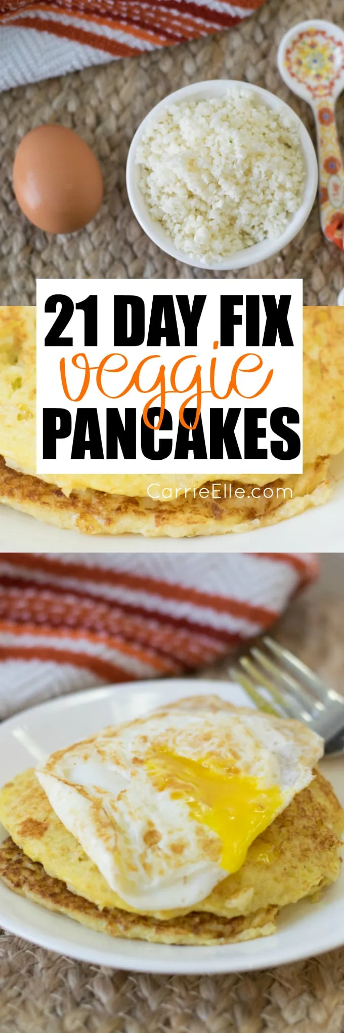 21 Day Fix Veggie Pancakes