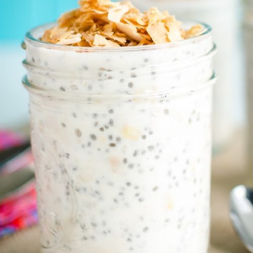 21 Day Fix Coconut Overnight Oats With Weight Watchers Points