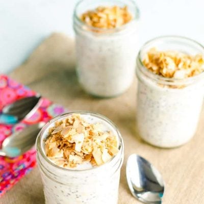 21 Day Fix Coconut Overnight Oats | With Weight Watchers Points!
