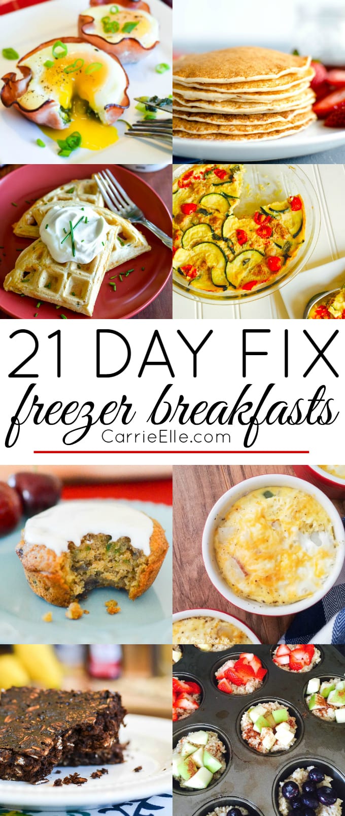 21 Day Fix Freezer Breakfasts