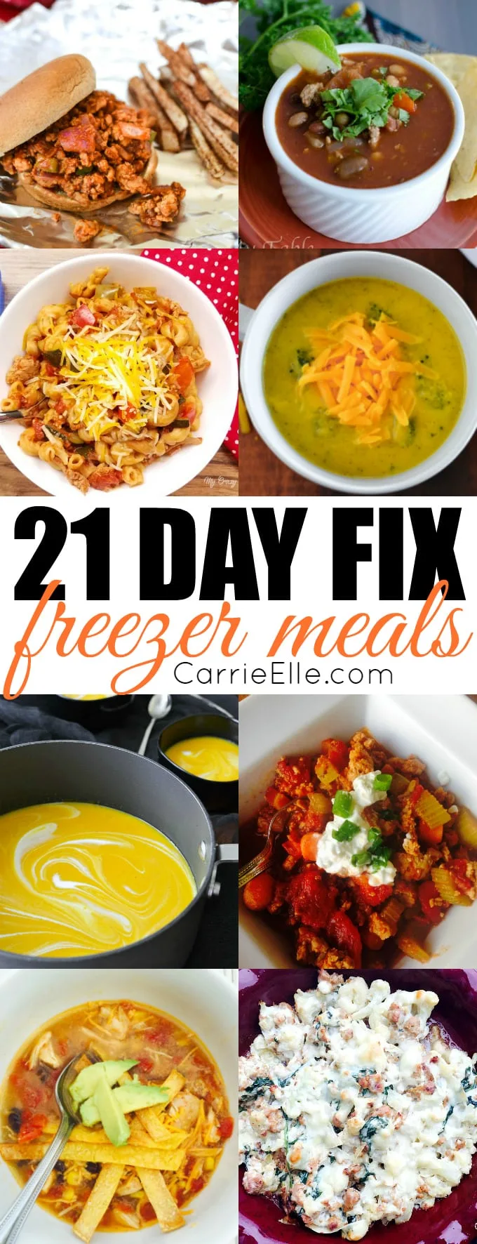 21 Day Fix Freezer Meals