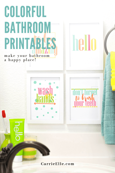 Make Your Bathroom a Happier Place with these Bright Bathroom ...
