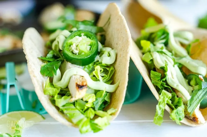 21 Day FIx Chicken Tacos