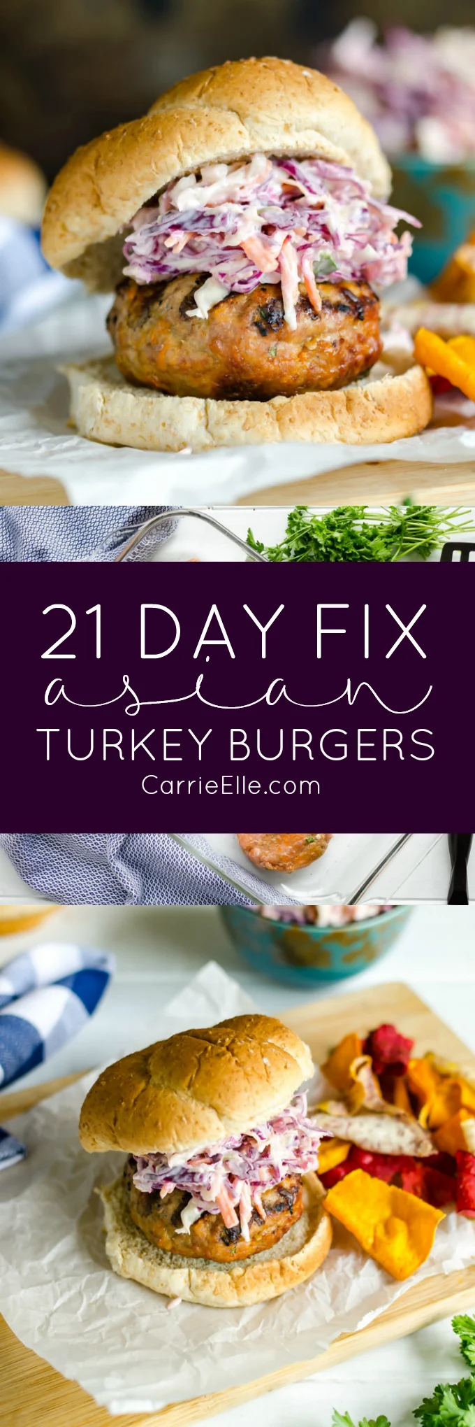 21 Day Fix Asian Turkey Burgers