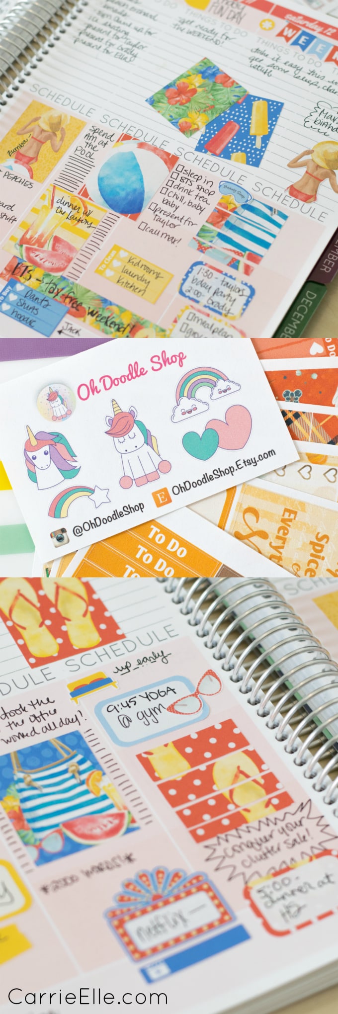 Oh Doodle Shop Planner Stickers