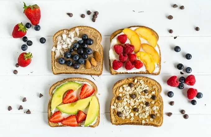 21 Day Fix Toast Recipes