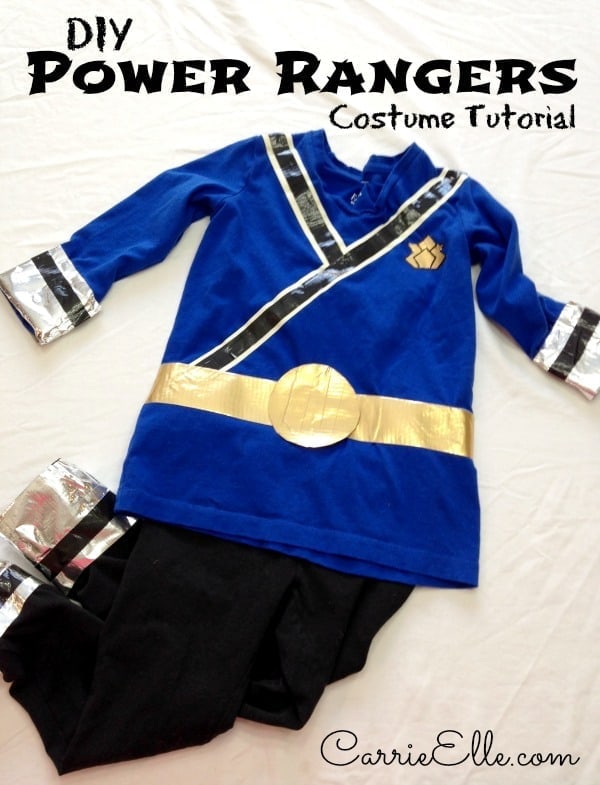 DIY Power Rangers Costume