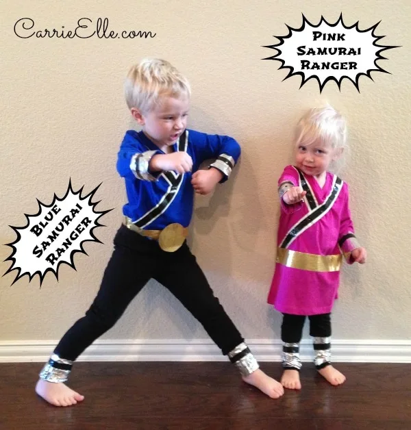 DIY Power Rangers Costumes