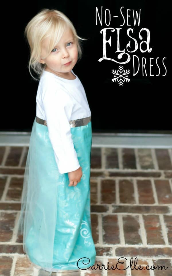 No-Sew Frozen Costume