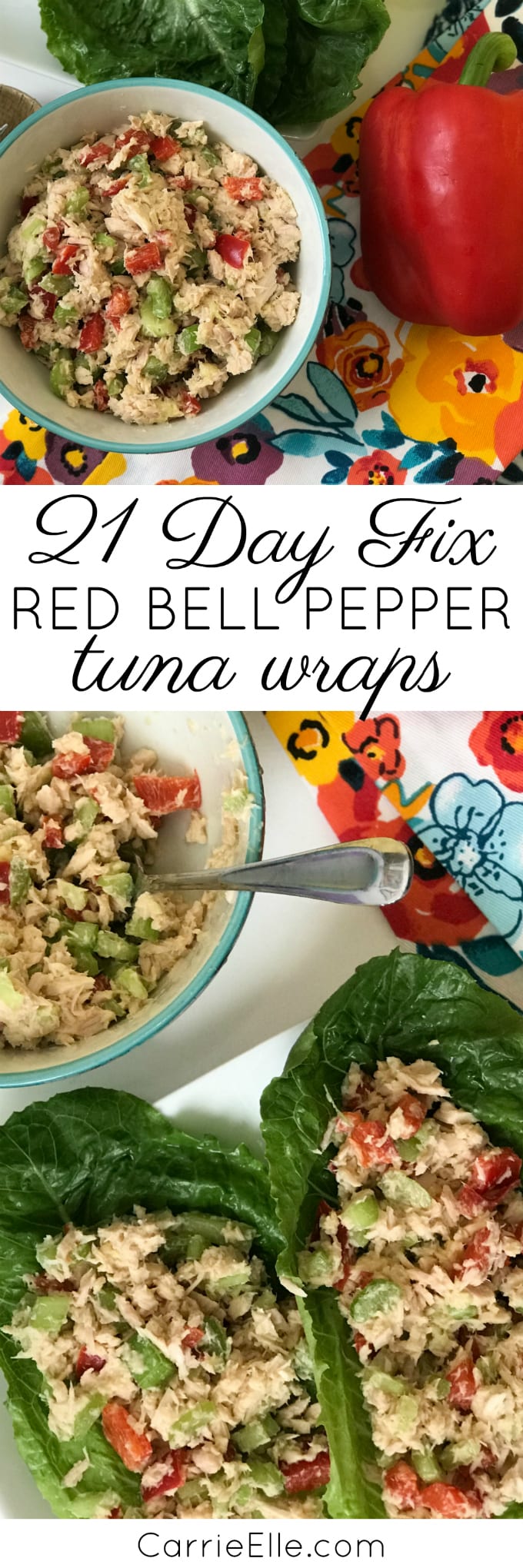 21 Day Fix Tuna Wraps