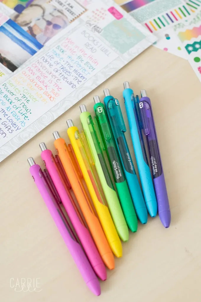 My Favorite Planner Pens & A Spread Using ONLY Pens?! - Whatever Bright  Things