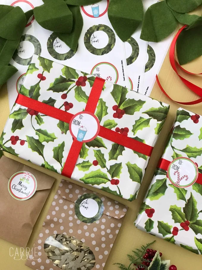 Printable Christmas Gift Tags Avery Labels