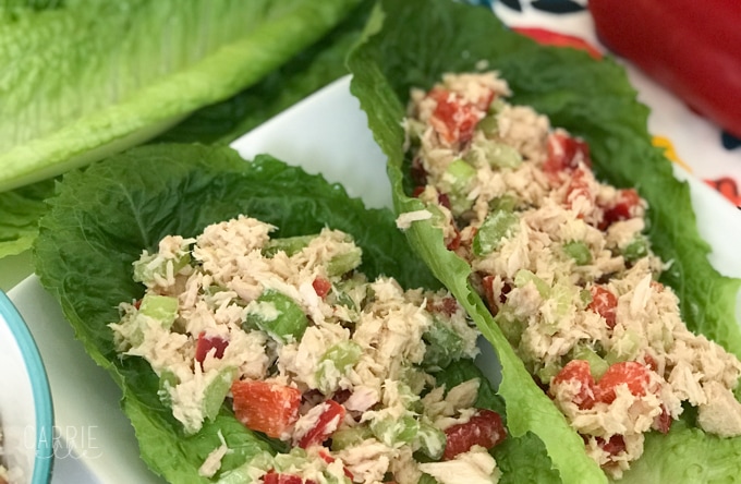 21 Day Fix Tuna Wraps