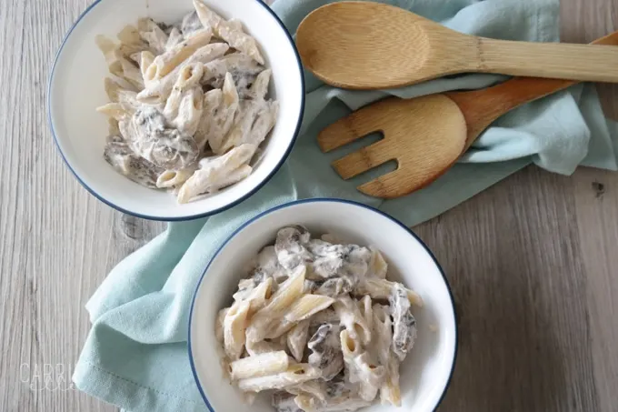 21 Day Fix Mushroom Ricotta Penne