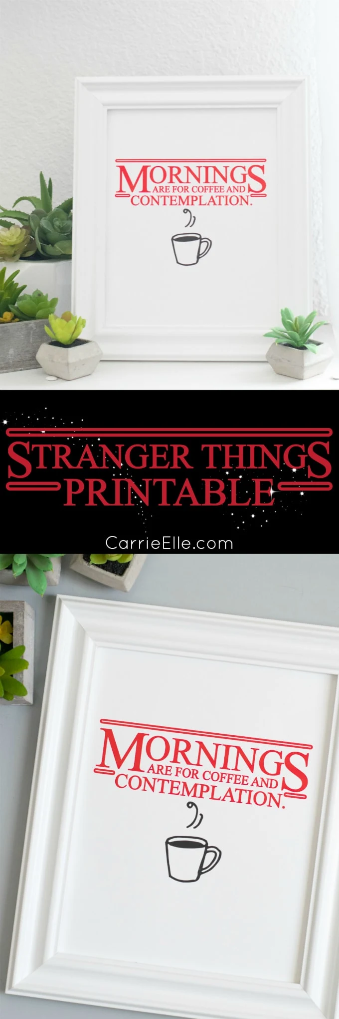 Stranger Things Printable