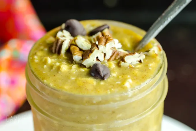 21 Day Fix Pumpkin Overnight Oats