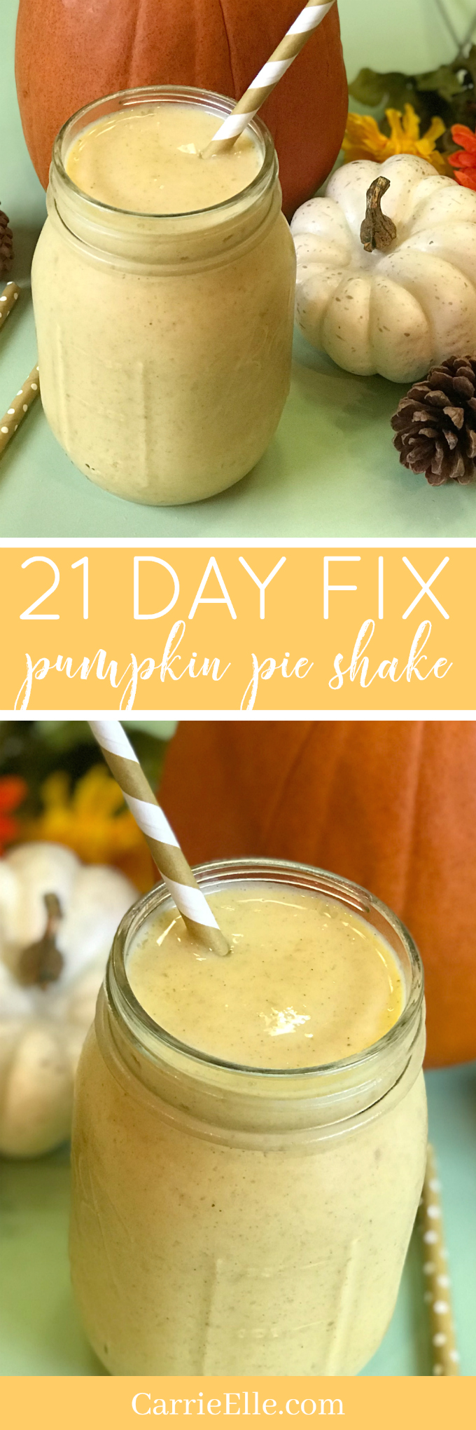 21 Day Fix Pumpkin Pie Shake