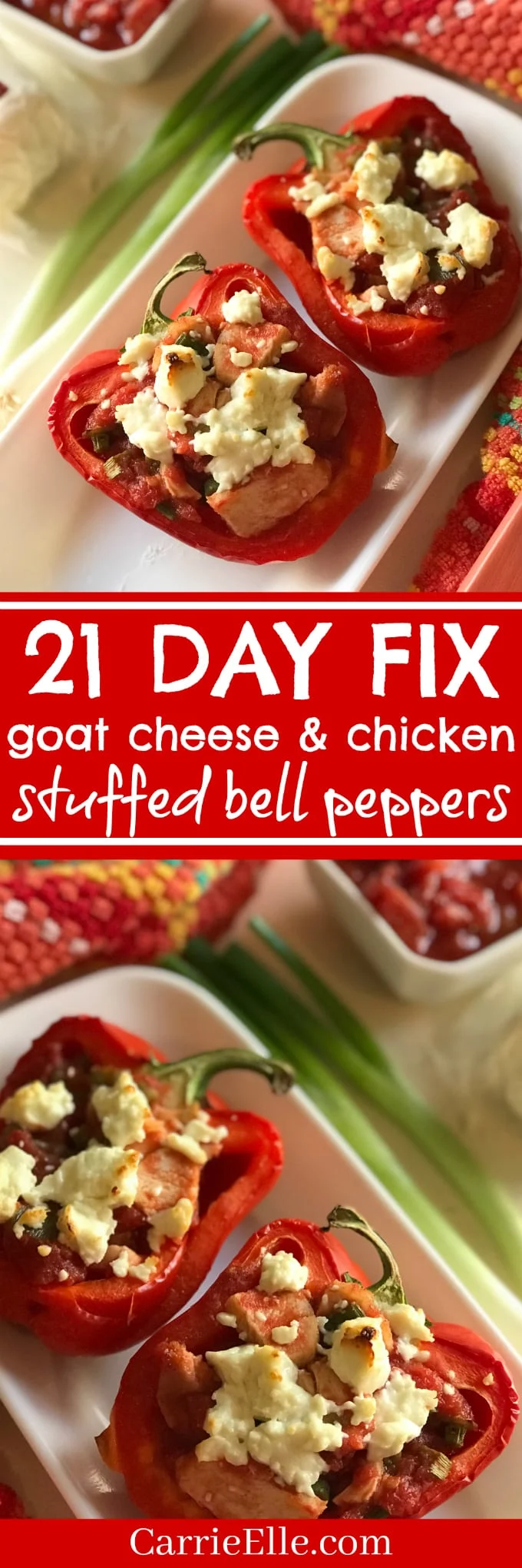 21DF Stuffed Bell Peppers