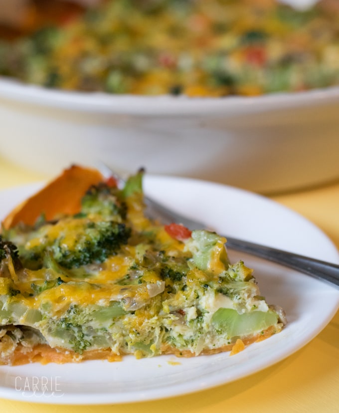 21 Day Fix Veggie Quiche