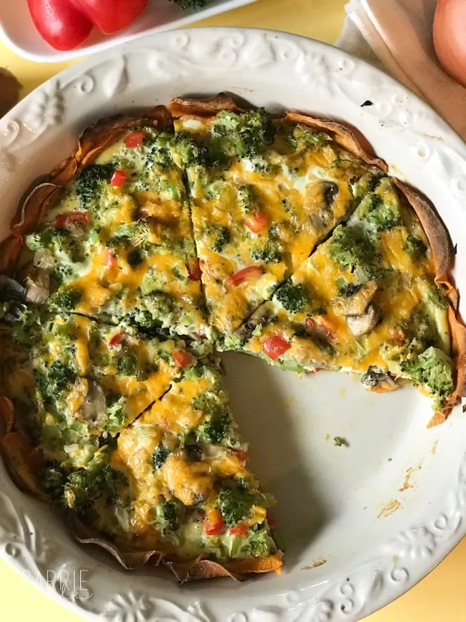 21 Day Fix Veggie Quiche