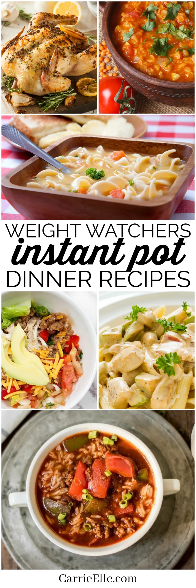 Weight Watchers Instant Pot Dinner Recipes