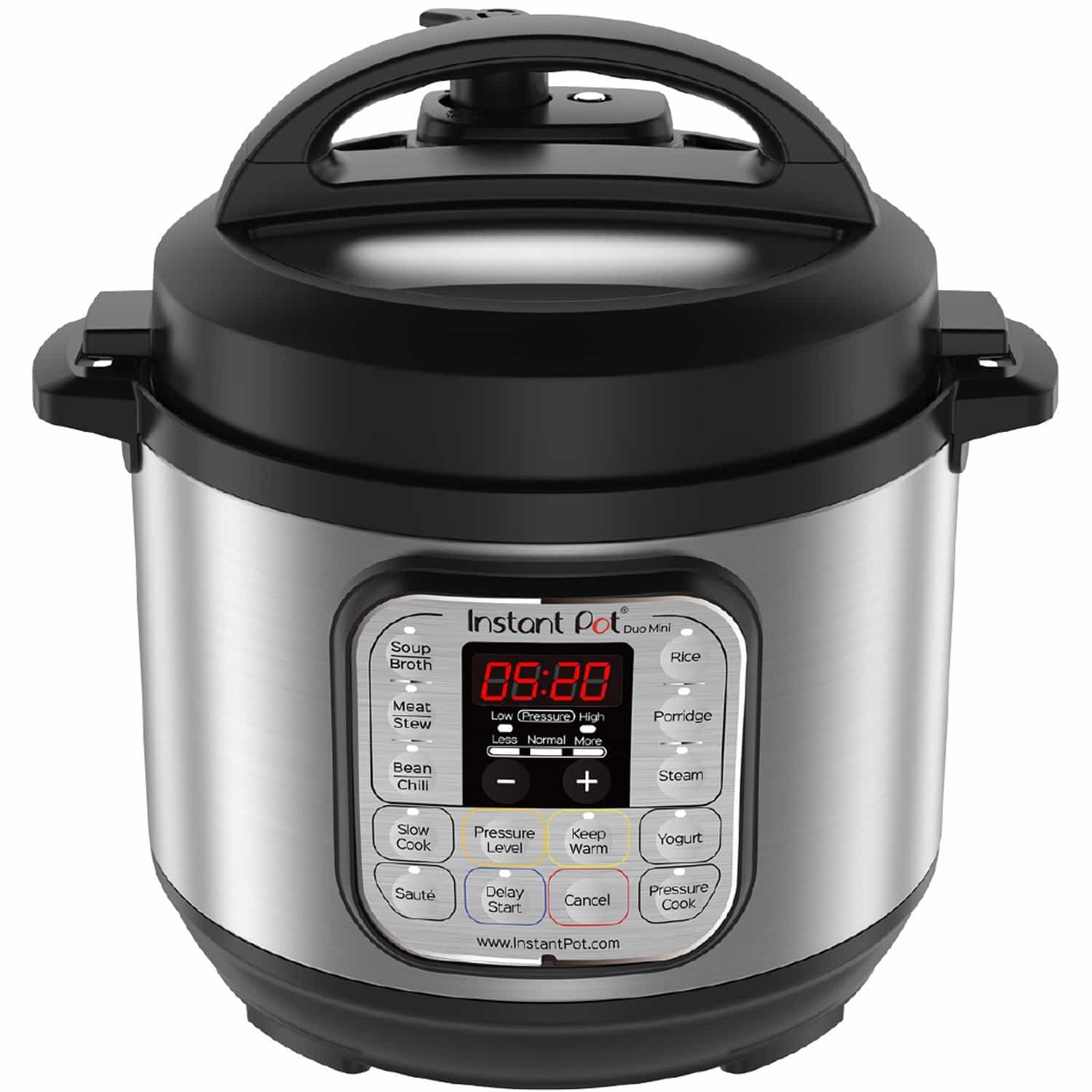 front face of instant pot