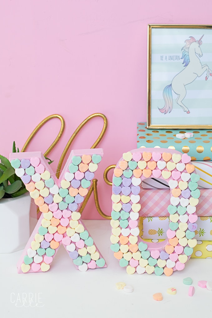 Candy Heart Craft