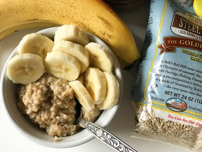 21 Day Fix Instant Pot Peanut Butter Steel Cut Oats