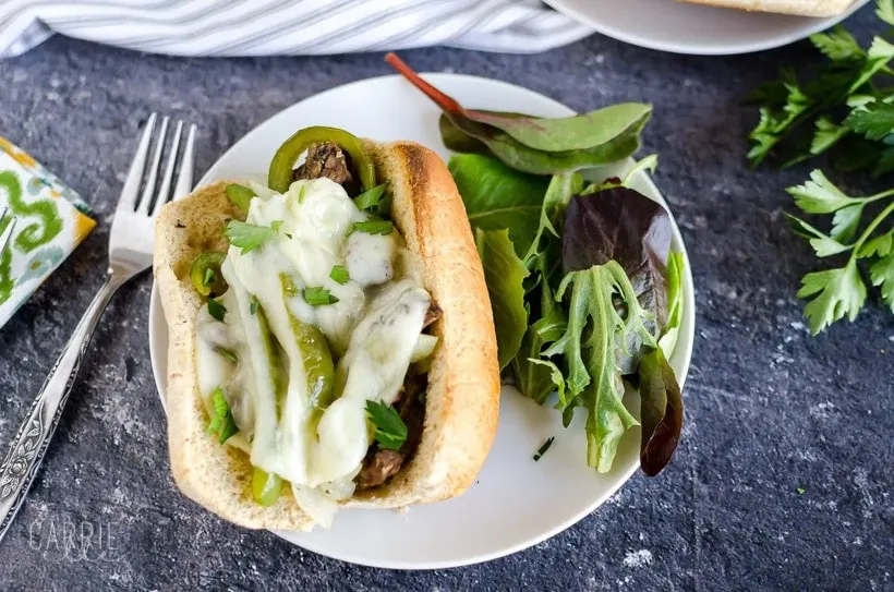 21 Day Fix Instant Pot Philly Cheesesteak