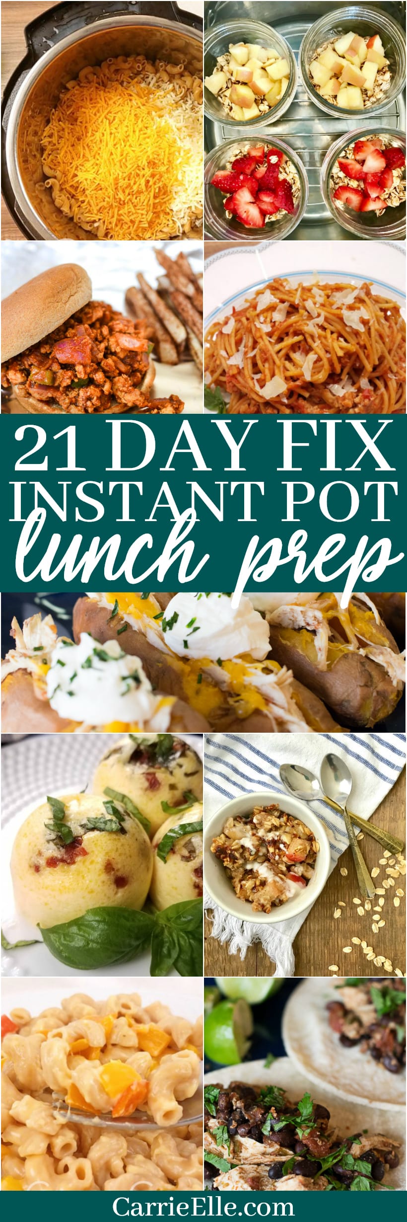 21 Day Fix Instant Pot Lunch Prep