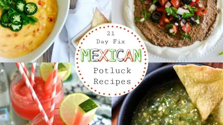 21 Day Fix Mexican Potluck Recipes